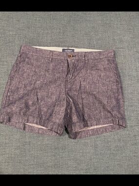 Old Navy Purple Chambray Shorts